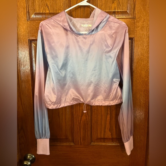 Forever 21 Cropped Pullover Hooded Jacket Small - Picture 1 of 3